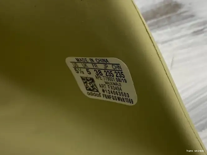 hype Slides Yeezy Adidas FX0494 'Resin' 0603